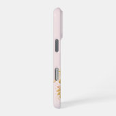 女神のピンクの輝き iPhoneケース (右側面)