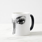 女神のマグの隠された目 モーフィングマグカップ (正面右)