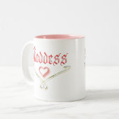 女神のマグ ツートーンマグカップ (正面左)