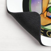 女神のロゴの寺院 マウスパッド (コーナー)