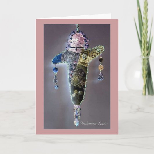 女神の人形 カード (正面)