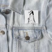 女神の体: 缶バッジ (インサイチュ)