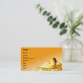 女神の名刺のテンプレート 名刺 (スタンド正面)