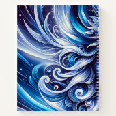 女神の天の青の頭1月 –  ノートブック (裏面)