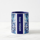 女神の天の青の頭1月 – マグカップ (中央)