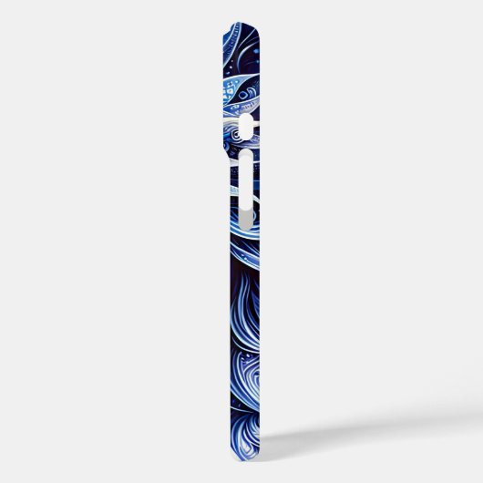 女神の天の青の頭1月 –  Case-Mate iPhoneケース (裏面 / 左)