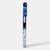 女神の女神の白い青の頭2月 –  Case-Mate iPhoneケース (裏面 / 右)