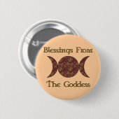 女神の恵み 缶バッジ (正面&裏面)
