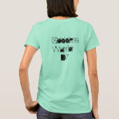 女神の戦士…プライド- カスタマイズ Tシャツ (裏面)