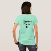女神の戦士…プライド- カスタマイズ Tシャツ (裏面フル)