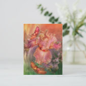 女神の春絵葉書 ポストカード (スタンド正面)