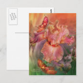 女神の春絵葉書 ポストカード (正面/裏面)