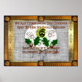 女神の歌 ポスター (正面)