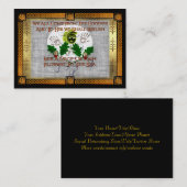 女神の歌 名刺 (正面/裏面)