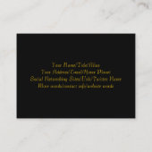 女神の歌 名刺 (裏面)