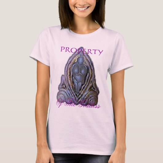 女神の特性 – Tシャツ (正面)