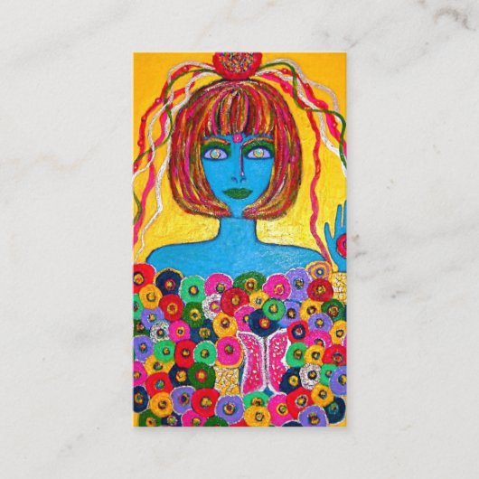 女神の花嫁のプレイスカードのプロフィールカード プレイスカード (正面)