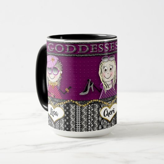 女神の規則-マグ-ガールフレンド(3) マグカップ (正面左)