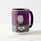 女神の規則- 2人のガールフレンド-ナースかかかと マグカップ (正面右)