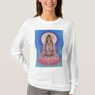 女神のKuanのインの長袖のTシャツ Tシャツ