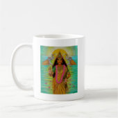 女神のLakshmiのマグ コーヒーマグカップ (左)