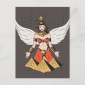 女神はがき ポストカード (正面)