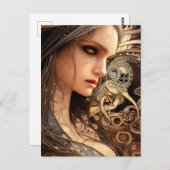 女神はがき ポストカード (正面/裏面)