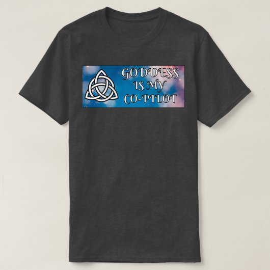 女神は私のコパイロット(2) Tシャツ (デザイン正面)