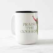 女神をほめたたえよ！ ツートーンマグカップ (正面左)