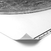 女神を描いた大きなペテラ ポスター (角)