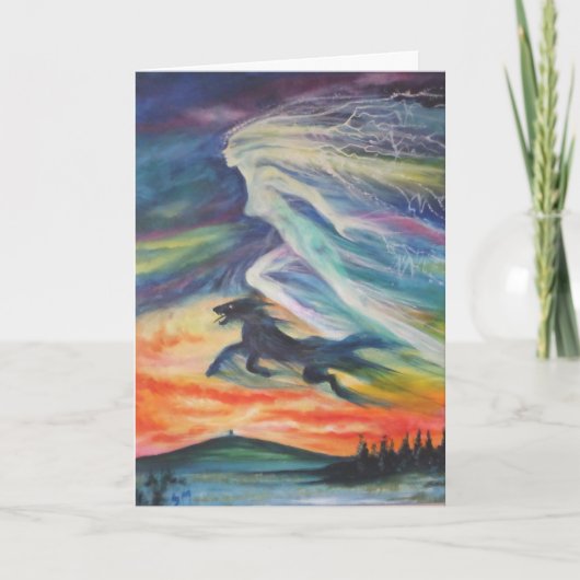 女神アットグラストンベリーカード カード (正面)