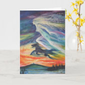 女神アットグラストンベリーカード カード (黄色い花)