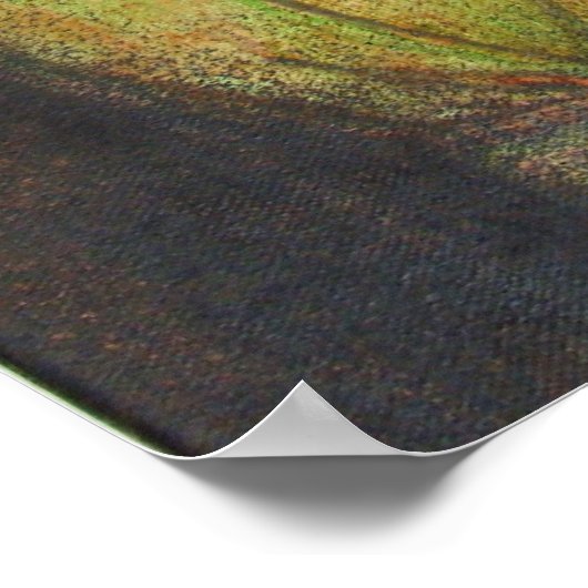 女神アテナ、女性とフクロウのファンタジーアートポスター ポスター (角)