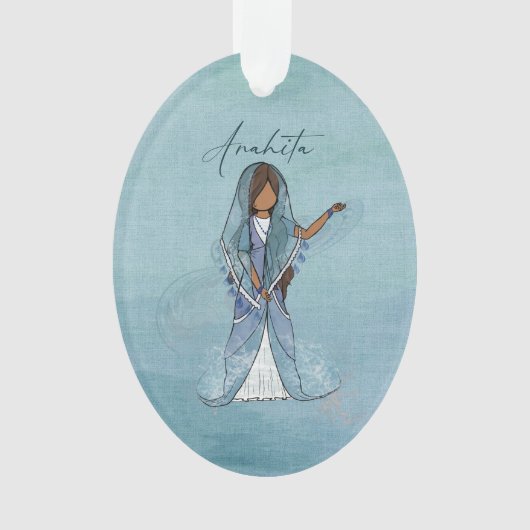 女神アナヒタオーナメント オーナメント (正面)