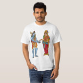 女神アンナプルナTシャツ Tシャツ (正面フル)