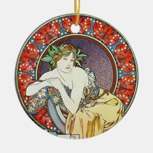 女神アートワーク セラミックオーナメント (正面)