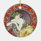 女神アートワーク セラミックオーナメント (裏面)