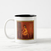 女神イシス ツートーンマグカップ (左)