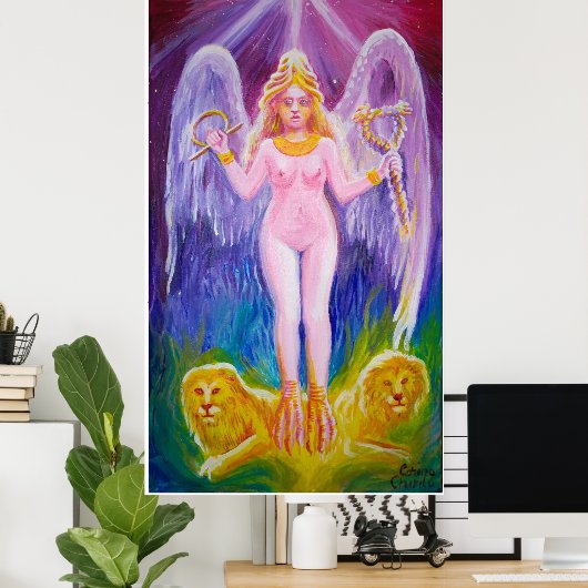 女神イナナ ポスター (ホームオフィス)