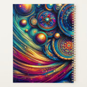 女神カラフルヘッドラウンドジュエリーマーチ –  プランナー手帳 (裏面)