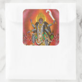 女神カリのシール スクエアシール (バッグ)