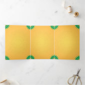 女神ガヤトリデヴィウパナヤナムプログラムテンプレート 三つ折りカード (内部)