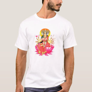 女神ガヤトリデヴィヒンドゥー教の神 Tシャツ