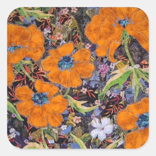 女神ガーデンステッカー スクエアシール (正面)