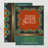 女神クリスマス ブライダルシャワー 招待状 (正面/裏面)