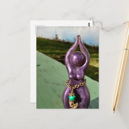 女神ザリバー ポストカード (正面/裏面インサイチュ)