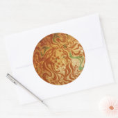 女神ステッカー ラウンドシール (封筒)