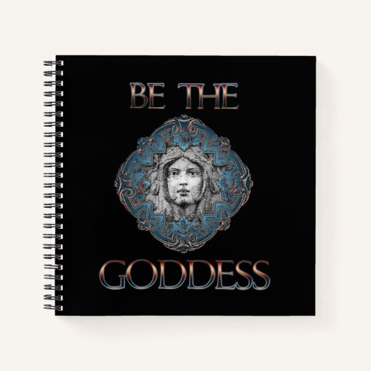 女神スパイラルノートである ノートブック (正面)