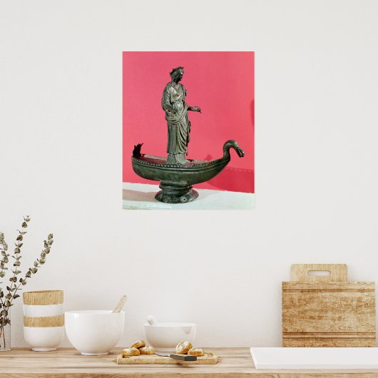 女神セクアナのフィギュア ポスター (キッチン)
