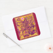 女神ダーガステッカー スクエアシール (封筒)